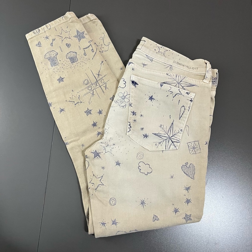 Current/Elliott The Stiletto Sz 28 Ankle Jeans